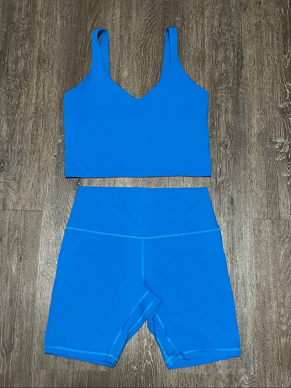 EUC Lululemon Matching Align Pool Side. Set. Size 10